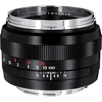 Amazon.com : ZEISS Classic Planar ZE T* 50mm f/1.4 Standard